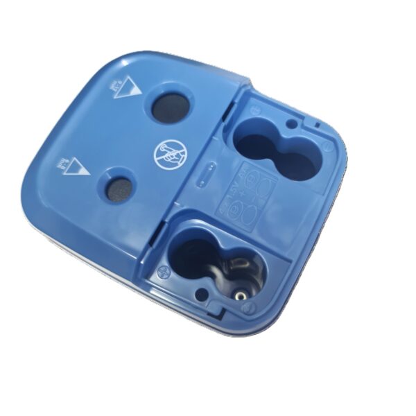 Jakar Electric Double Hole Pencil Sharpener – USB/Battery Operated, Blue, Carbon Steel Blades, Broken Tip Remover, 6–8mm & 9–12mm Pencils (5166)