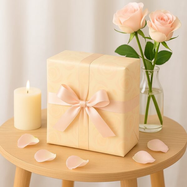 Oasis Abundance of Pink Cream Roses Cellophane (Roll & Folded) – 80cm Wide, Recyclable Floral Film 2 Oasis Abundance of Pink Cream Roses Cellophane (Roll & Folded) – 80cm Wide, Recyclable Floral Film