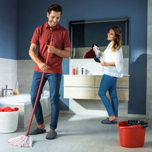 Vileda SuperMocio Microfibre & Power XL Mop – Red/White, Telescopic Handle, Machine Washable, Dual-Fibre Cleaning 14 Vileda SuperMocio Microfibre & Power XL Mop – Red/White, Telescopic Handle, Machine Washable, Dual-Fibre Cleaning