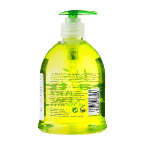 Xpel Antibacterial Hand Wash (500ml) – Kills 99.9% of Germs, Gentle Tea Tree Formula