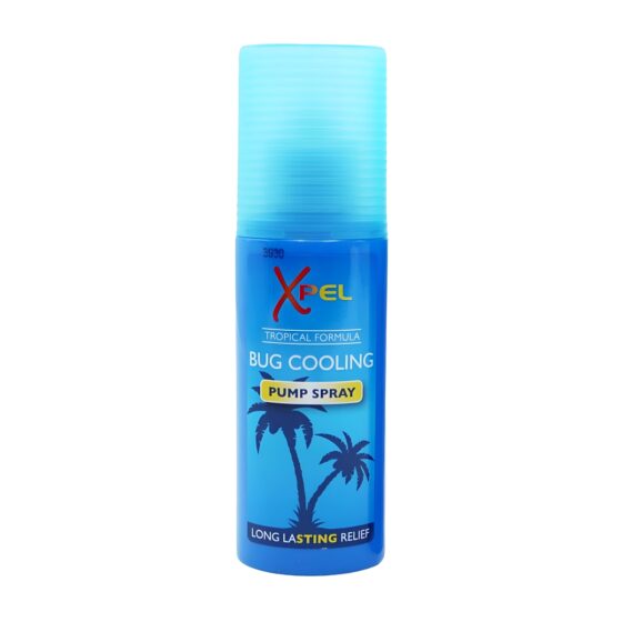 Xpel Bug Cooling Pump Spray (70ml) – Tropical Formula, Long-Lasting Bite & Sting Relief