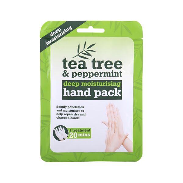 XPL-40050 Xpel Tea Tree Hand Treatment Pair – Deep Moisturising Hand Pack with Tea Tree & Peppermint