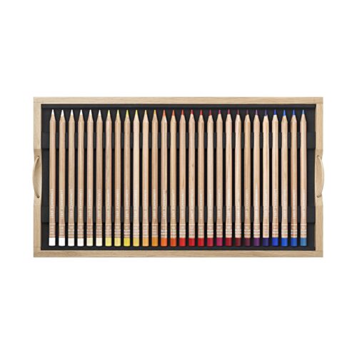 Caran d'Ache Luminance 6901 Coloured Pencils Set – 100 Colours, Limited Edition Wooden Box, Includes 2 Pencil Blenders, 1 Full Blender, Color Chart 8 Caran d'Ache Luminance 6901 Coloured Pencils Set – 100 Colours, Limited Edition Wooden Box, Includes 2 Pencil Blenders, 1 Full Blender, Color Chart - Image 3