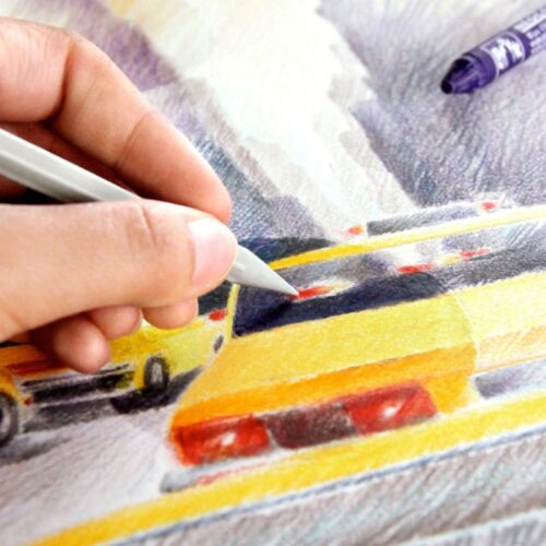 Caran d'Ache Full Blender Bright Set – 3pc, Colorless Oil/Wax Blenders for Colored Pencils, Graphite & Wax Pastels 7 Caran d'Ache Full Blender Bright Set – 3pc, Colorless Oil/Wax Blenders for Colored Pencils, Graphite & Wax Pastels - Image 3
