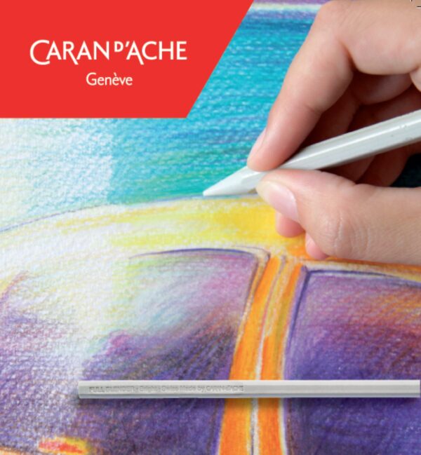 Caran d'Ache Full Blender Bright Set – 3pc, Colorless Oil/Wax Blenders for Colored Pencils, Graphite & Wax Pastels 3 902.000 4 5