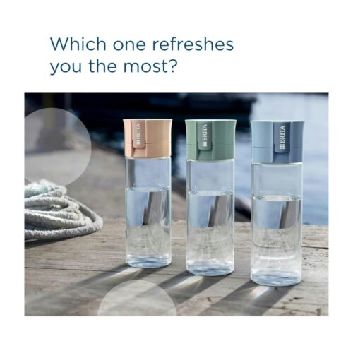 Brita Water Filter Bottle 600ml (Pastel Green) – Includes 2 MicroDisc Filters – Clean & Refreshing Water On-the-Go 12 Brita Water Filter Bottle 600ml (Pastel Green) – Includes 2 MicroDisc Filters – Clean & Refreshing Water On-the-Go - Image 6