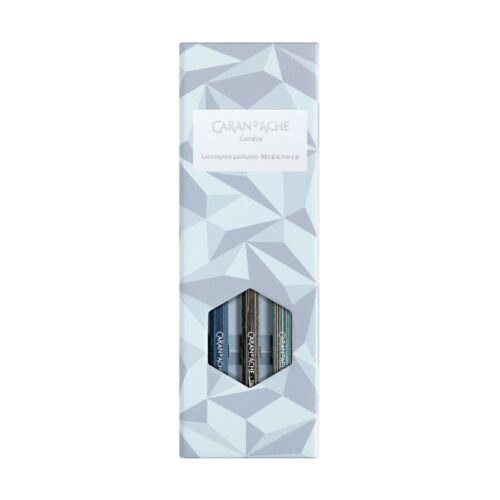Caran d’Ache Les Crayons de la Maison Alpine Frost – Special Edition Scented Pencil Set (3 HB Graphite, Red Carnation Fragrance, Swiss‑Made) 11 Caran d’Ache Les Crayons de la Maison Alpine Frost – Special Edition Scented Pencil Set (3 HB Graphite, Red Carnation Fragrance, Swiss‑Made)