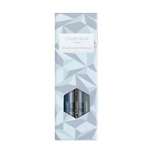 Caran d’Ache Les Crayons de la Maison Alpine Frost – Special Edition Scented Pencil Set (3 HB Graphite, Red Carnation Fragrance, Swiss‑Made) 5 Caran d’Ache Les Crayons de la Maison Alpine Frost – Special Edition Scented Pencil Set (3 HB Graphite, Red Carnation Fragrance, Swiss‑Made)