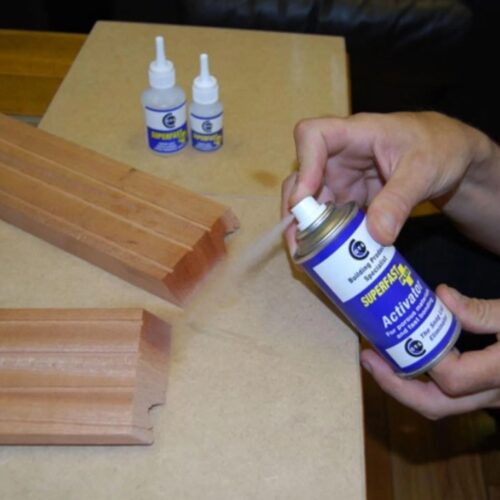 CT1 Superfast Plus Adhesive 100 ml & Activator 200 ml – Mitre Fast Twin Pack, Rapid Bonding & Primer System