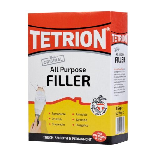 Tetrion All Purpose Powder Filler 1.5kg – Multi-Surface Crack & Hole Repair Compound