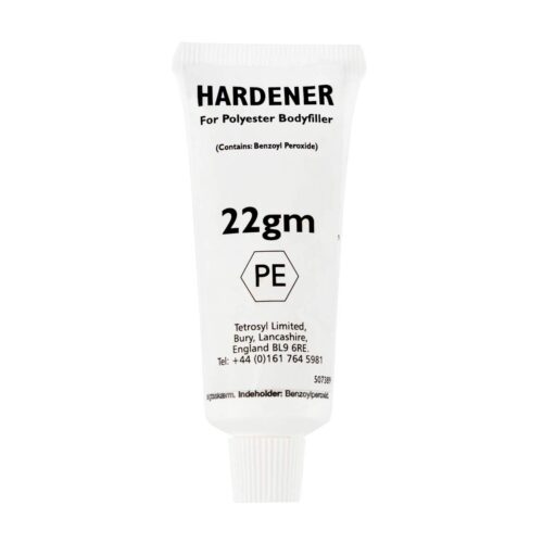 Tetrion Filler Hardener Tube 22g – Fast-Cure Catalyst for All-Purpose Powder Fillers, Durable & Reliable Bond
