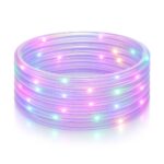 Pastel 10m Flexi LED Multifunction Rope Light – Indoor & Outdoor, Battery‑Operated, 8‑Function Controller with Timer (6h ON / 18h OFF)