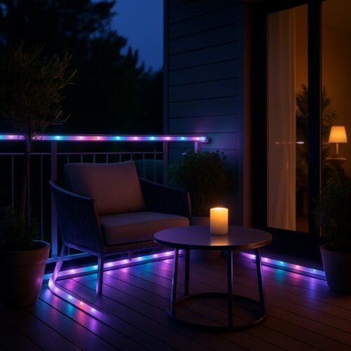 Pastel 10m Flexi LED Multifunction Rope Light – Indoor & Outdoor, Battery‑Operated, 8‑Function Controller with Timer (6h ON / 18h OFF)