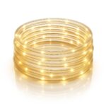 Warm White 10m Flexi LED Multifunction Rope Light – Indoor & Outdoor, Battery Operated, 8‑Function Controller & Timer (6h ON / 18h OFF)