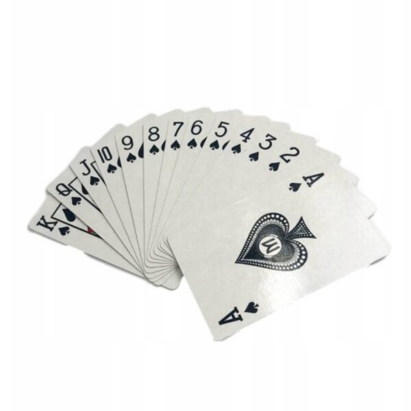 Classic Plastic Coated Poker Playing Cards – 54 pcs Deck, Universal Size, Durable Plastic-Coated Finish for Home & Game Night 1 Classic Plastic Coated Poker Playing Cards – 54 pcs Deck, Universal Size, Durable Plastic-Coated Finish for Home & Game Night