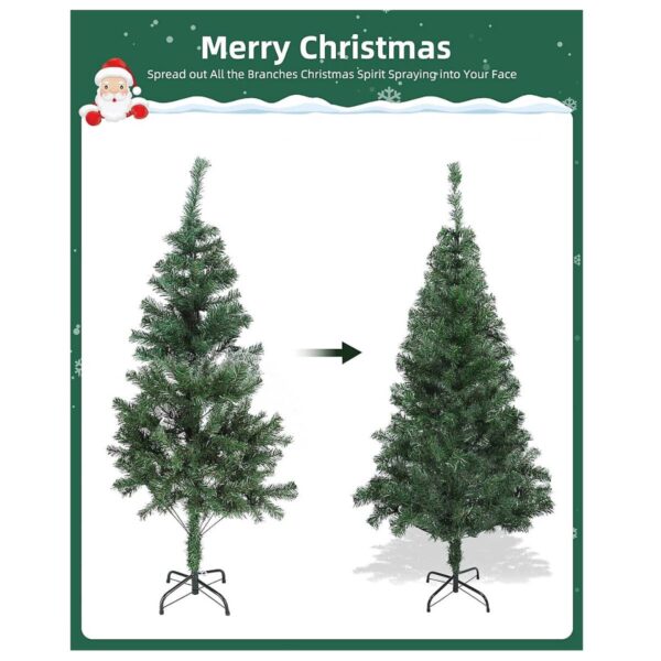 Fiber‑Optic Light Christmas Tree 120cm (130 Tips) – Medium Pre‑Lit Tree with Colour‑Changing LED Lights 6 Fibre‑Optic Light Christmas Tree 60cm (60 Tips) – Compact Pre‑Lit Tree for Side Tables & Windows
