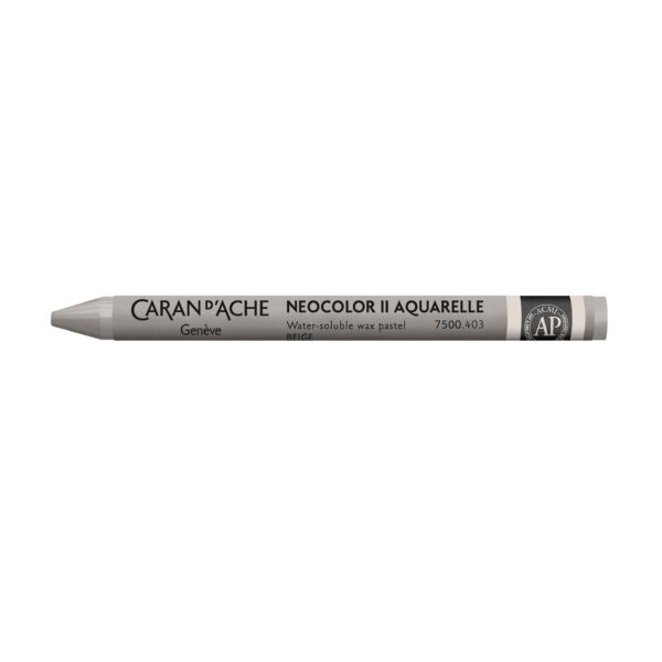Item0-6UuZMH.jpg Caran d’Ache Neocolor II Water-Soluble Wax Pastels – Artist 84 Professional Shades – 403 Beige
