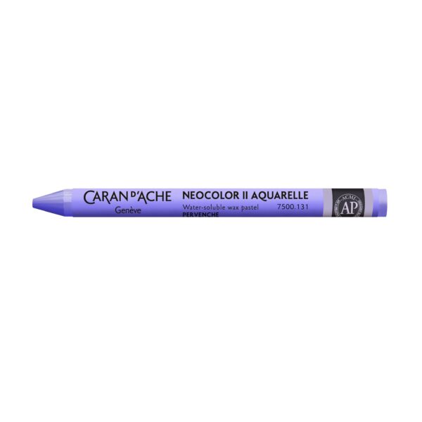 Caran d’Ache Neocolor II Water-Soluble Wax Pastels – Artist 84 Professional Shades – 131 Periwinkle Blue