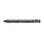 Caran d’Ache Neocolor II Water-Soluble Wax Pastels – Artist 84 Professional Shades – 008 Greyish Black