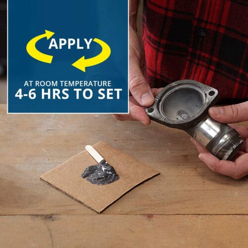 J-B Weld Original ColdWeld Grey Epoxy – 28.4g Tubes, 4–6 Hour Set Time, 5020 PSI Strength - Image 6