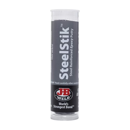 J-B Weld SteelStik Reinforced Epoxy Putty – 57g (2oz) Dark Grey, 5-Minute Set Time, 4000 PSI Strength - Image 2