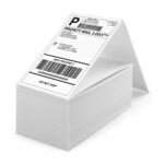 Thermal Labels 4″ x 6″ Fanfold (1000 Labels) – 101.6 x 152.4mm Direct Thermal Shipping Labels – Postage, Courier & eCommerce Use