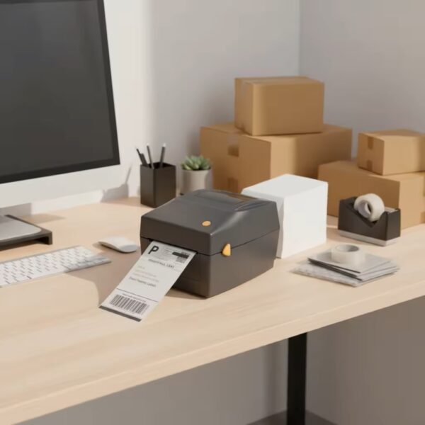 Thermal Labels 4″ x 6″ Fanfold (1000 Labels) – 101.6 x 152.4mm Direct Thermal Shipping Labels – Postage, Courier & eCommerce Use