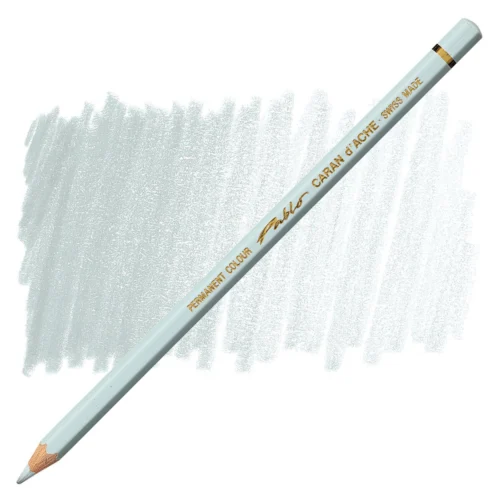 Caran d'Ache Pablo Silver Grey Permanent Artist Colour Pencil – Gris Argente 002