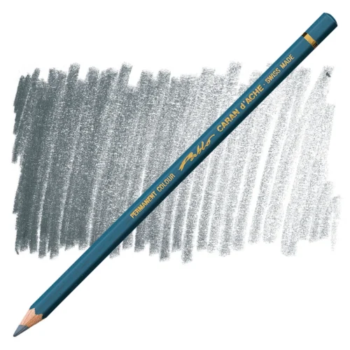 Caran d'Ache Pablo Dark Grey Permanent Artist Colour Pencil – Gris Fonce 007