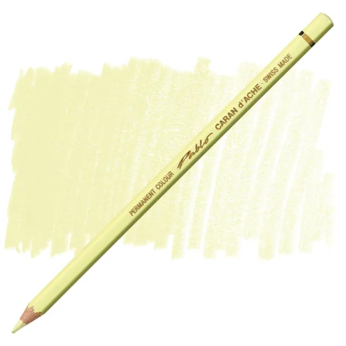 Caran d'Ache Pablo Pale Yellow Permanent Artist Colour Pencil – Jaune Lumiere 011