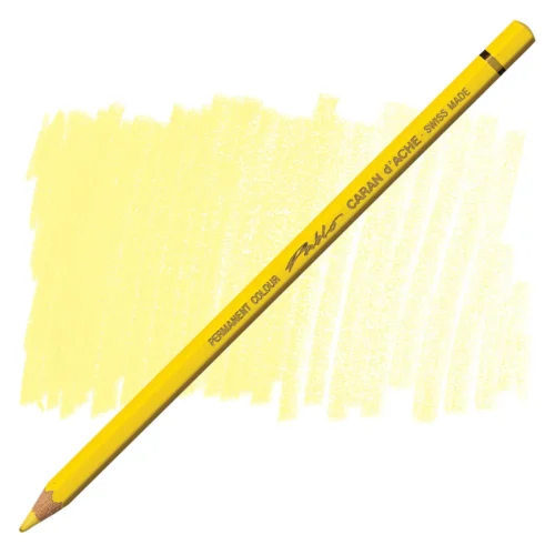 Caran d'Ache Pablo Naples Yellow Permanent Artist Colour Pencil – Jaune De Naples 021