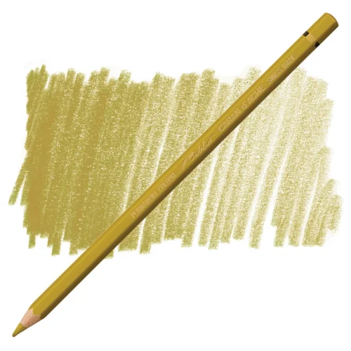 Caran d'Ache Pablo Green Ochre Permanent Artist Colour Pencil – Ocre Vert 025
