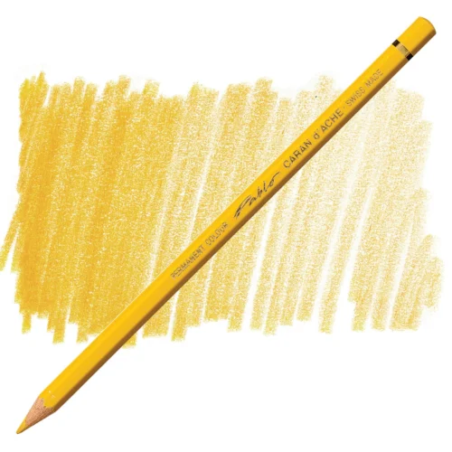 Caran d'Ache Pablo Golden Ochre Yellow Permanent Artist Colour Pencil – Ocre D'or 033