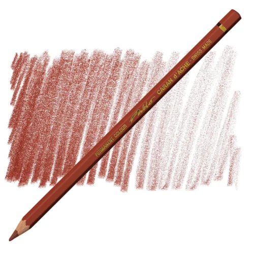 Caran d'Ache Pablo Mahogany Brown Permanent Artist Colour Pencil – Acajou 067