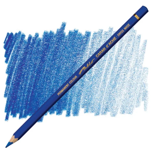 Caran d'Ache Pablo Sapphire Blue Permanent Artist Colour Pencil – Bleu Saphir 150