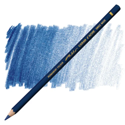 Caran d'Ache Pablo Prussian Blue Permanent Artist Colour Pencil – Bleu De Prusse 159