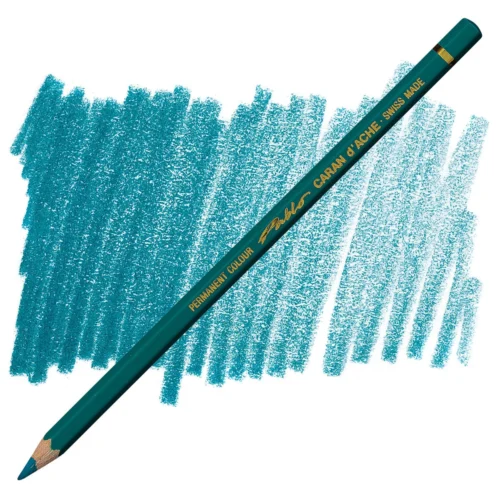 Caran d'Ache Pablo Malachite Green Permanent Artist Colour Pencil – Vert De Malachite 180