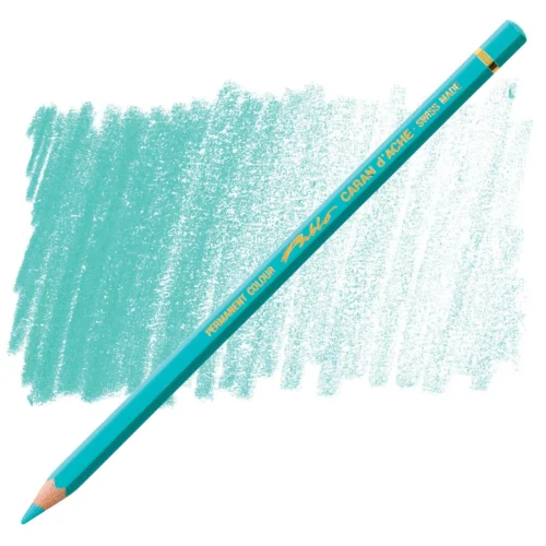 Caran d'Ache Pablo Turquoise Green Permanent Artist Colour Pencil – Vert Turquoise 191