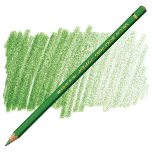 Caran d'Ache Pablo Moss Green Permanent Artist Colour Pencil – Vert Mousse 225