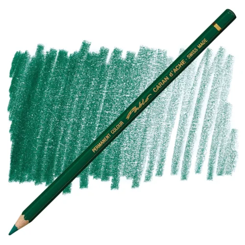 Caran d'Ache Pablo Dark Green Permanent Artist Colour Pencil – Vert Fonce 229