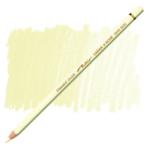 Caran d'Ache Pablo Light Lemon Yellow Permanent Artist Colour Pencil – Jaune Citron Clair 241