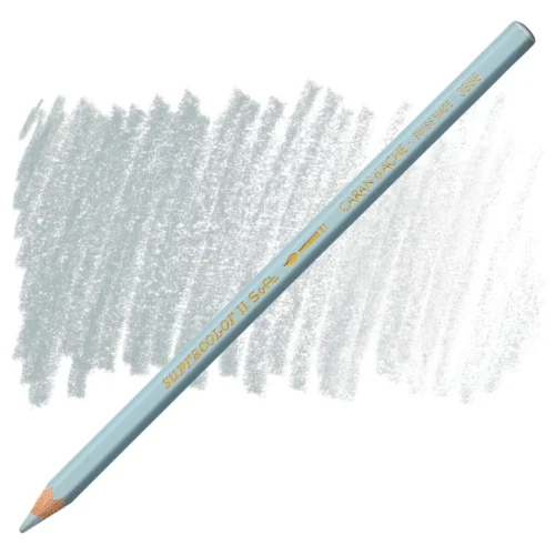 Caran d'Ache Supracolor Steel Grey Watersoluble Artist Aquarelle Colour Pencil – Gris Acier 004