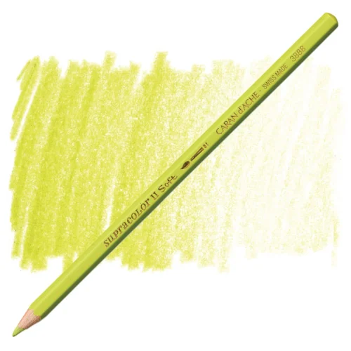 Caran d’Ache Supracolor Olive Yellow Watersoluble Artist Aquarelle Colour Pencil – Jaune Olive 015