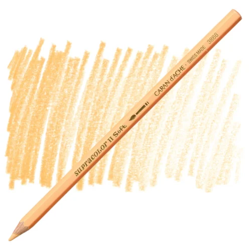 Caran d’Ache Supracolor Apricot Beige Watersoluble Artist Aquarelle Colour Pencil – Apricot 041
