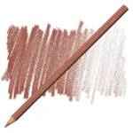 Caran d’Ache Supracolor Brownish Orange Brown Watersoluble Artist Aquarelle Colour Pencil – Brun Orange 043