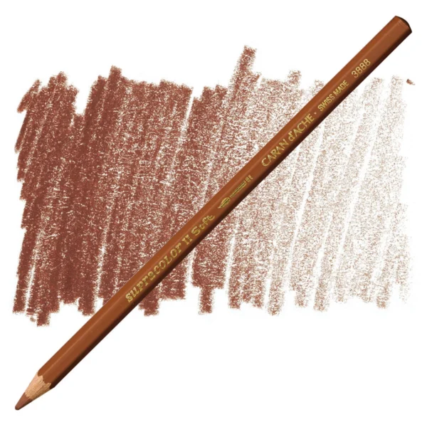 Caran d’Ache Supracolor Chesnut Brown Watersoluble Artist Aquarelle Colour Pencil – Brun Chataigne 057