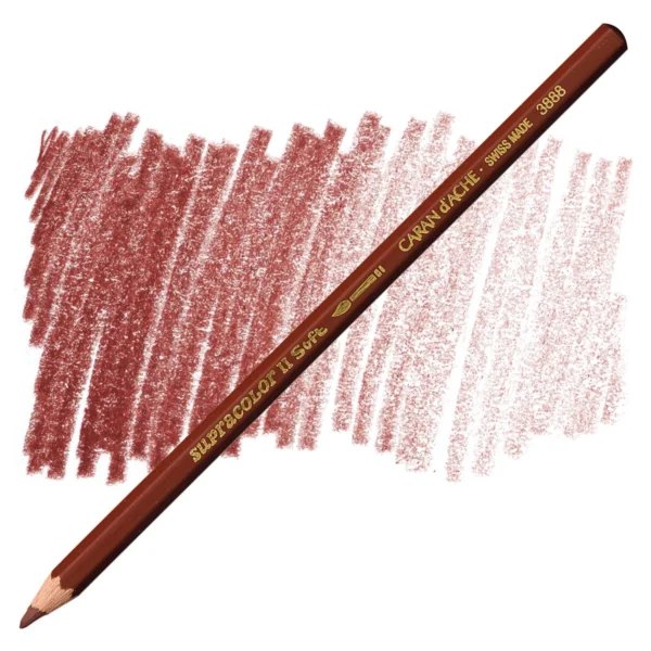 Caran d’Ache Supracolor Brown Watersoluble Artist Aquarelle Colour Pencil – Brun 059