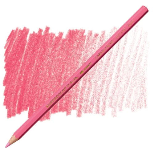 Caran d'Ache Supracolor Pink Watersoluble Artist Aquarelle Colour Pencil – Rose 081