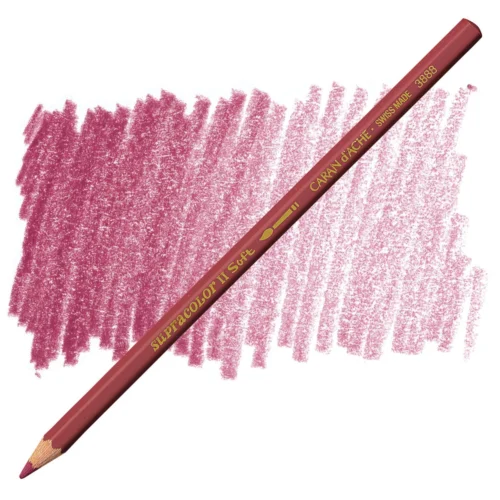 Caran d’Ache Supracolor Bordeaux Red Watersoluble Artist Aquarelle Colour Pencil – Bordeaux 085