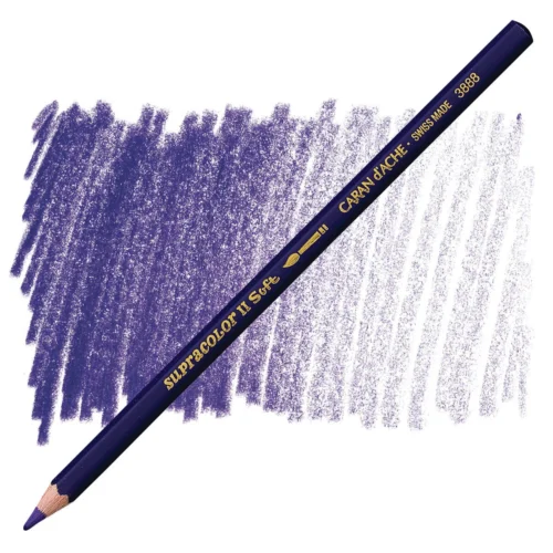 Caran d’Ache Supracolor Viloet Watersoluble Artist Aquarelle Colour Pencil – Violet 120